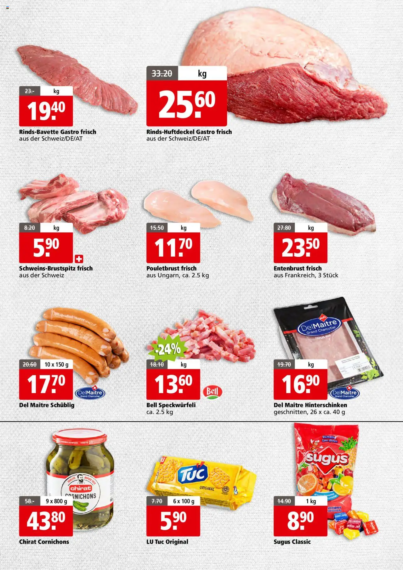 Aligro Businesskunden Chavannes, Matran, Genf, Sitten – gültig ab 20.10.2025 | Seite: 3 | Produkte: Pouletbrust
