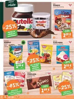 Katalog Studenac - Pregled kataloga iz trgovine Studenac, vrijedi od 12.11.2025 | Stranica: 24 | Proizvodi: Dorina, Čokolada, Ananas, Šlag