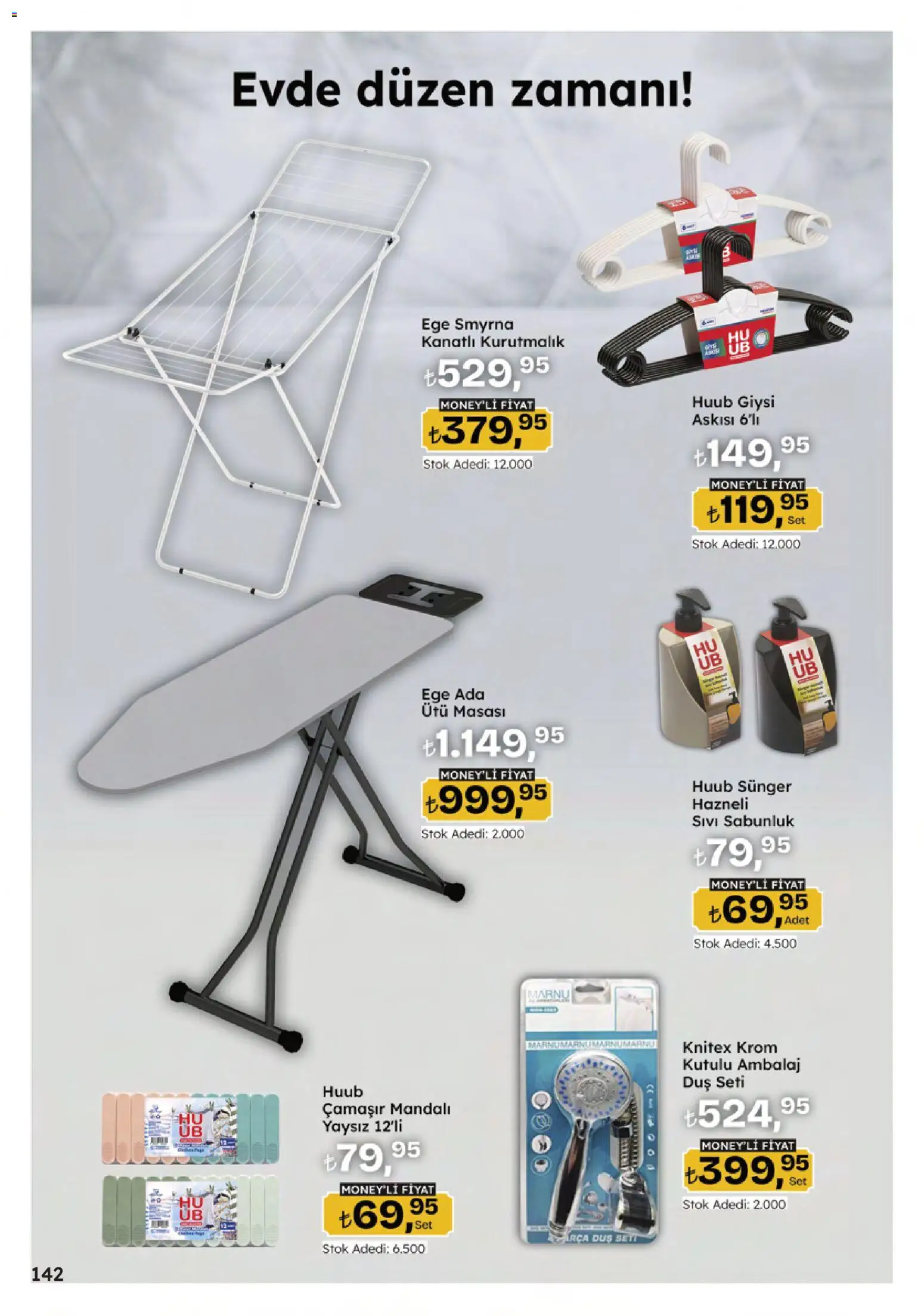 Migros Katalog - 5M Migroskop Dijital - 16.04.2026 tarihinden itibaren geçerlidir | Sayfa: 142 | Ürünler: Ütü masası, Kurutmalık, Duş, Ütü