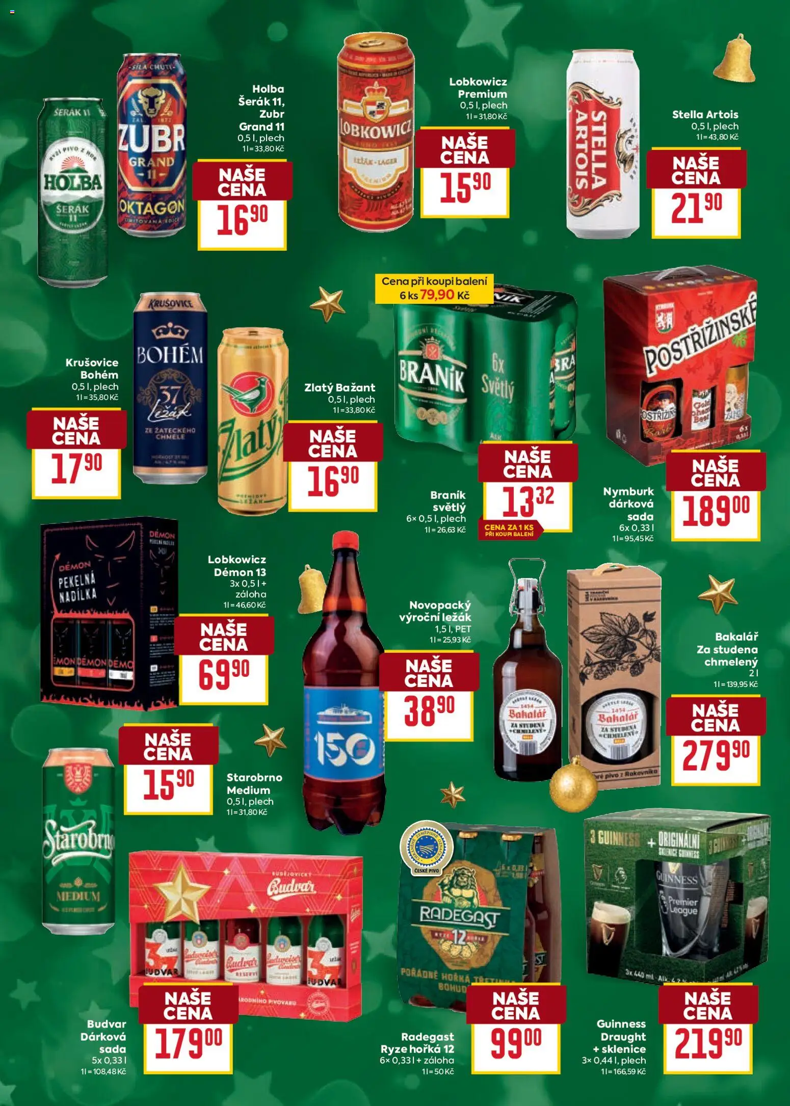 Billa leták - Delikatesy od 03.12.2025 | Strana: 22 | Produkty: Zubr, Plech, Radegast, Sklenice