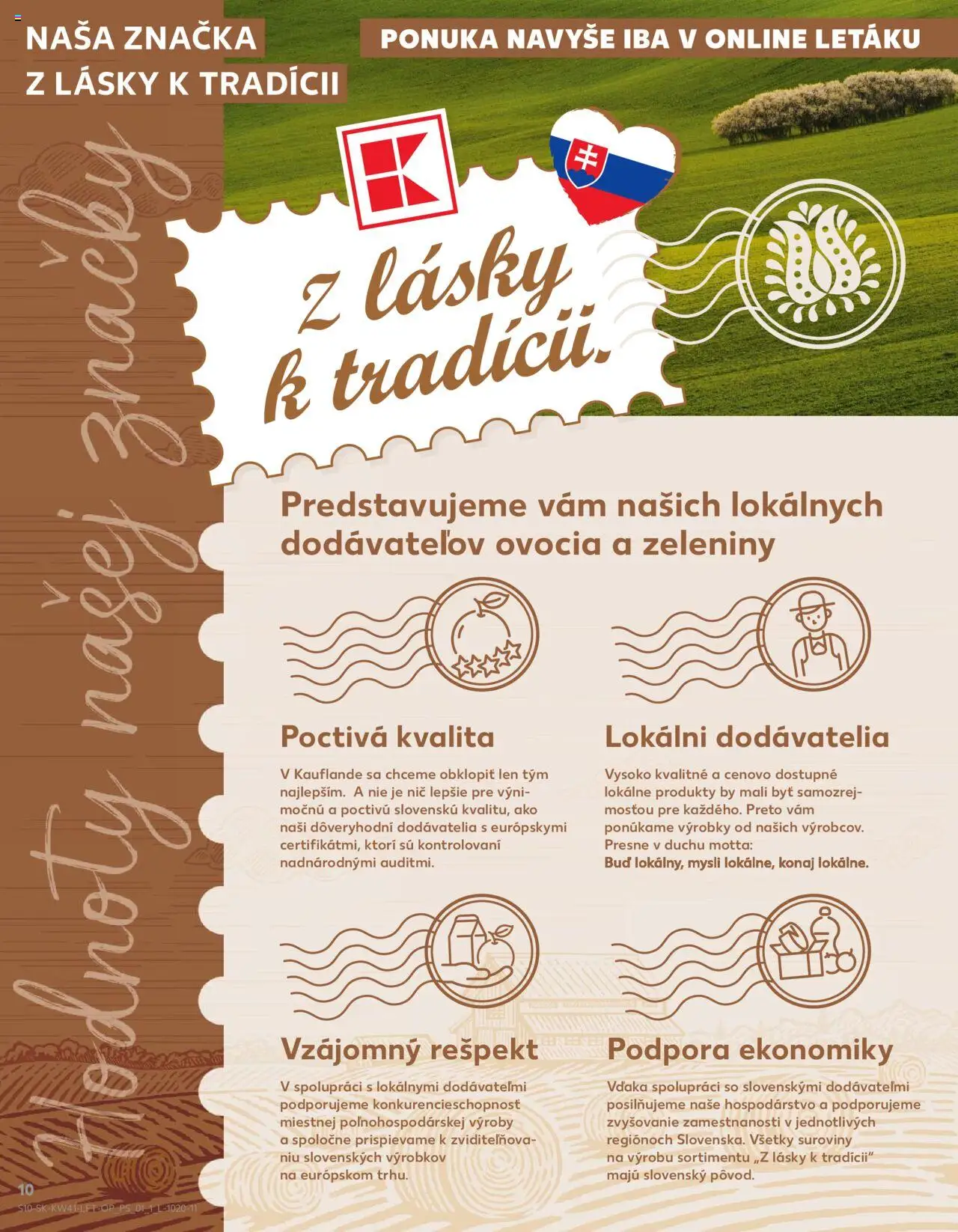 Kaufland SK akciós ujság - amely érvényes a következő dátumtól: 09.10.2025 | Oldal: 10 | Termékek: Só