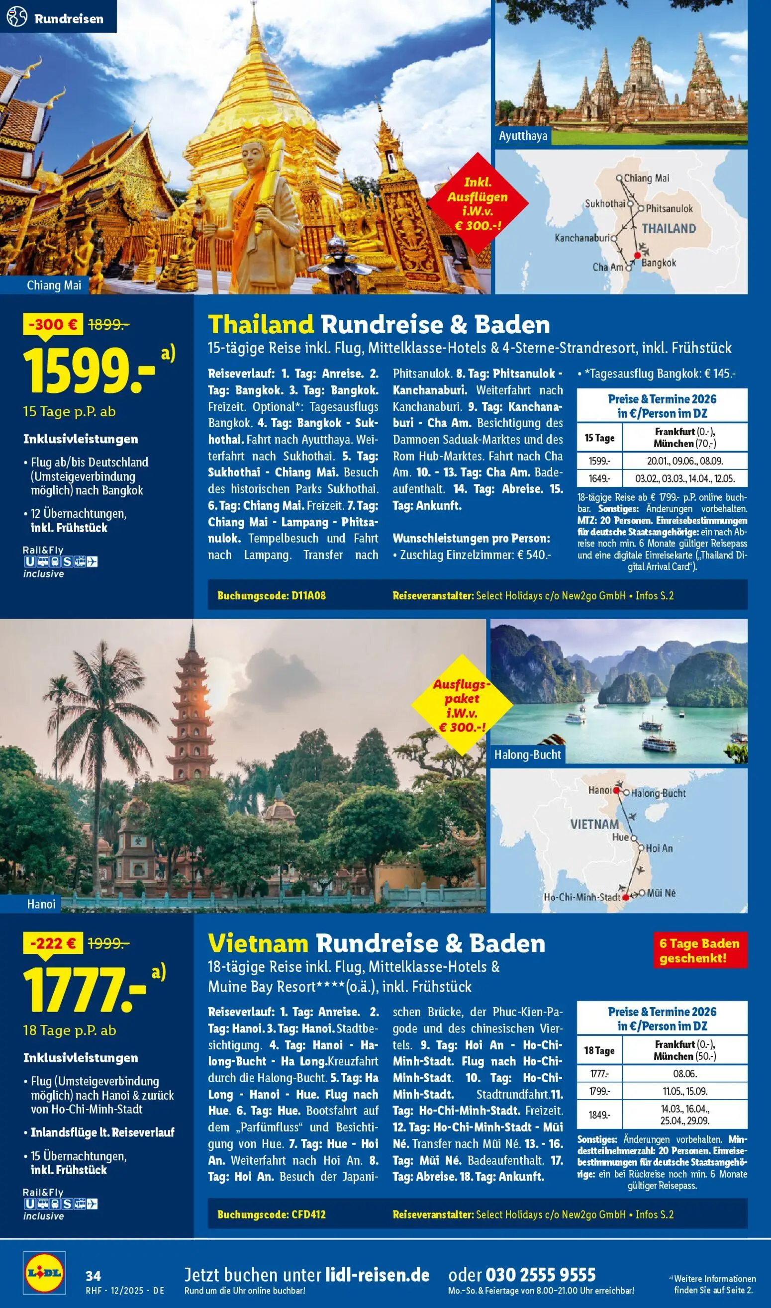 Lidl Reisen Prospekt 	 – gültig ab 28.11.2025 | Seite: 34 | Produkte: Uhr