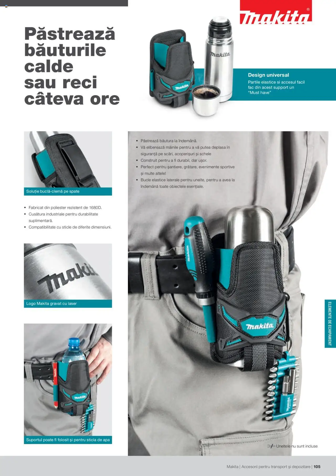 Makita catalog - Accesorii pentru transport si depozitare   – valabil de la 06.09.2021 | Pagină: 105