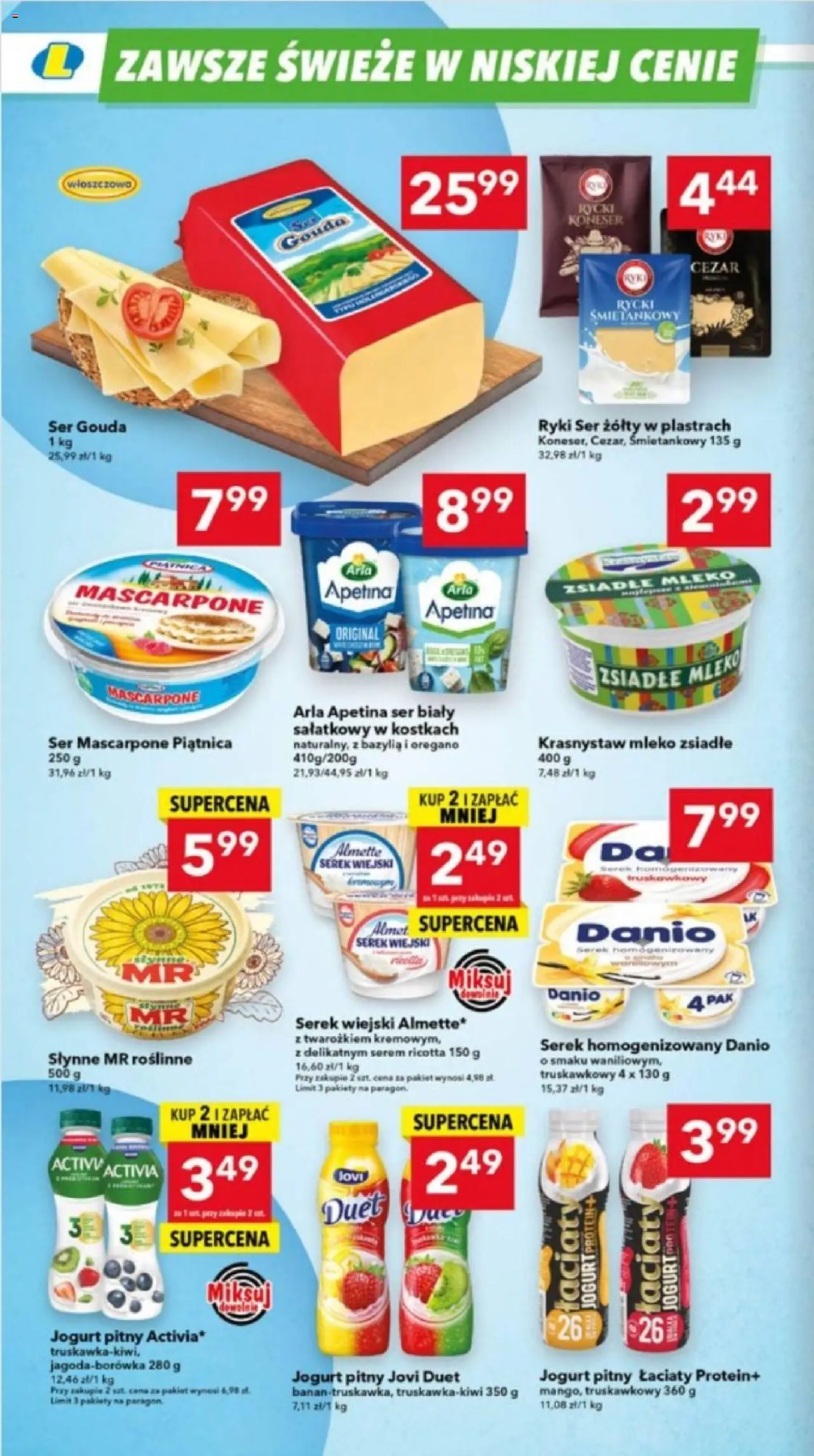 Lewiatan gazetka - Warszawa od 13.08.2025 | Strona: 4 | Produkty: Oregano, Zsiadłe mleko, Jogurt pitny, Mleko