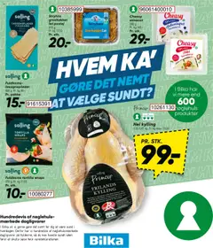 Bilka - Tilbudsavis gyldig fra 17.10.2025 | Side: 21 | Produkter: Ost, Lasagneplader, Skiveost, Søm