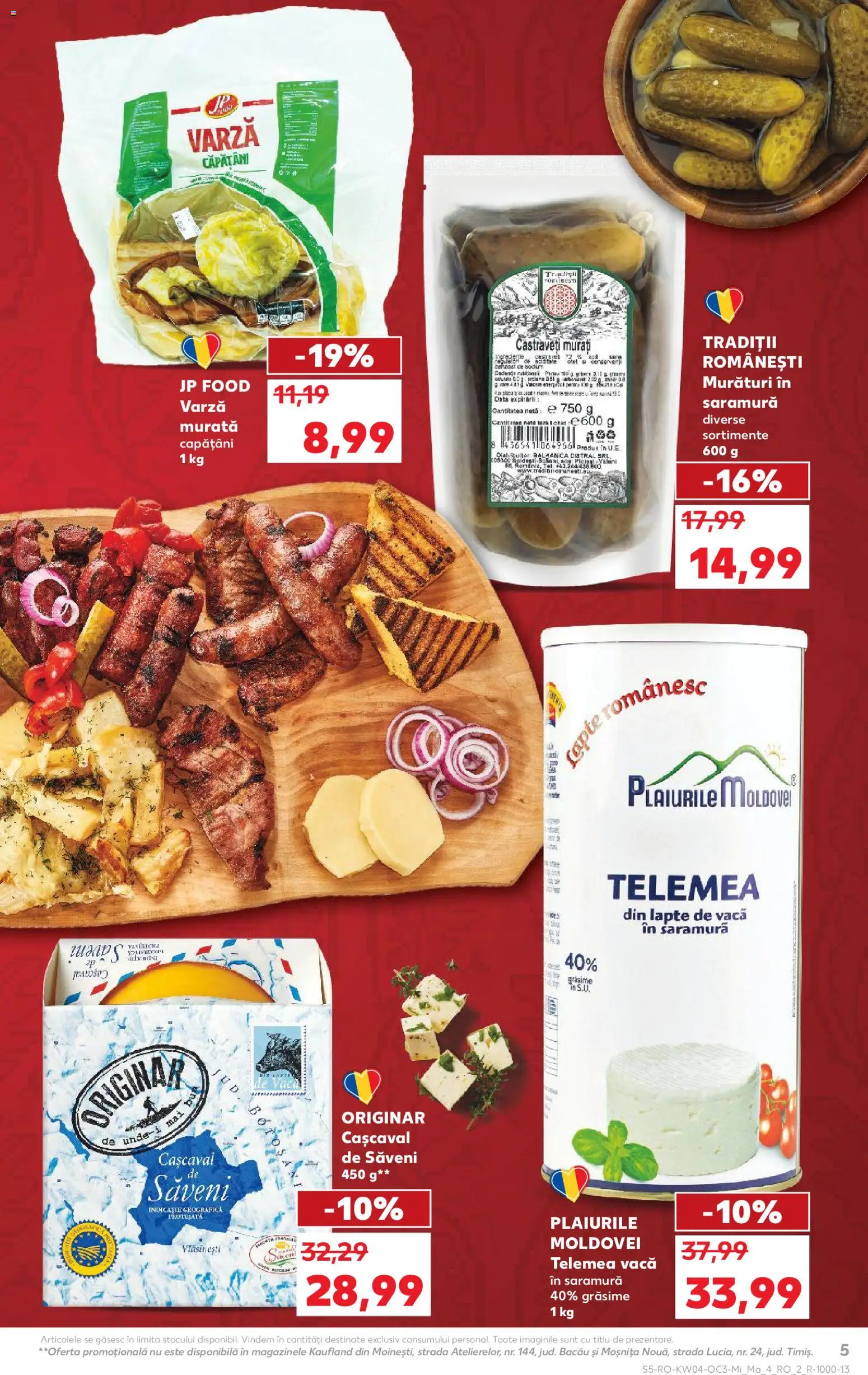 Kaufland RO akciós ujság - amely érvényes a következő dátumtól: 21.01.2026 | Oldal: 5