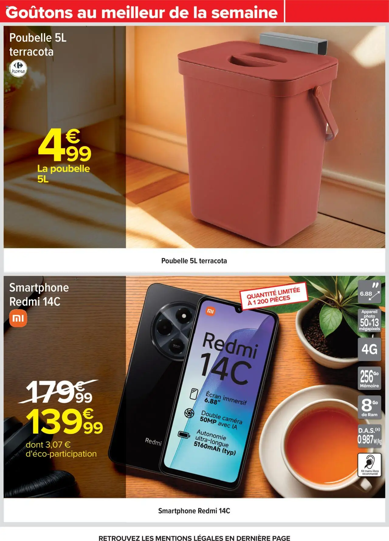  | Page: 62 | Produits: Smartphone, Appareil photo, Poubelle, Caméra