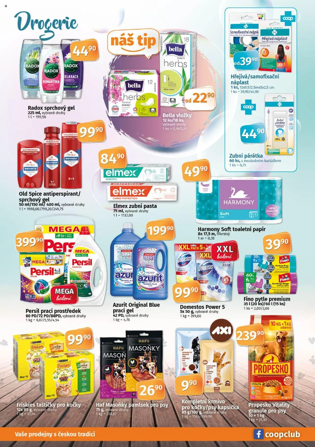 Coop leták - Tuty od 08.10.2025 | Strana: 8 | Produkty: Purina, Toaletní papír, Old Spice, Drogerie