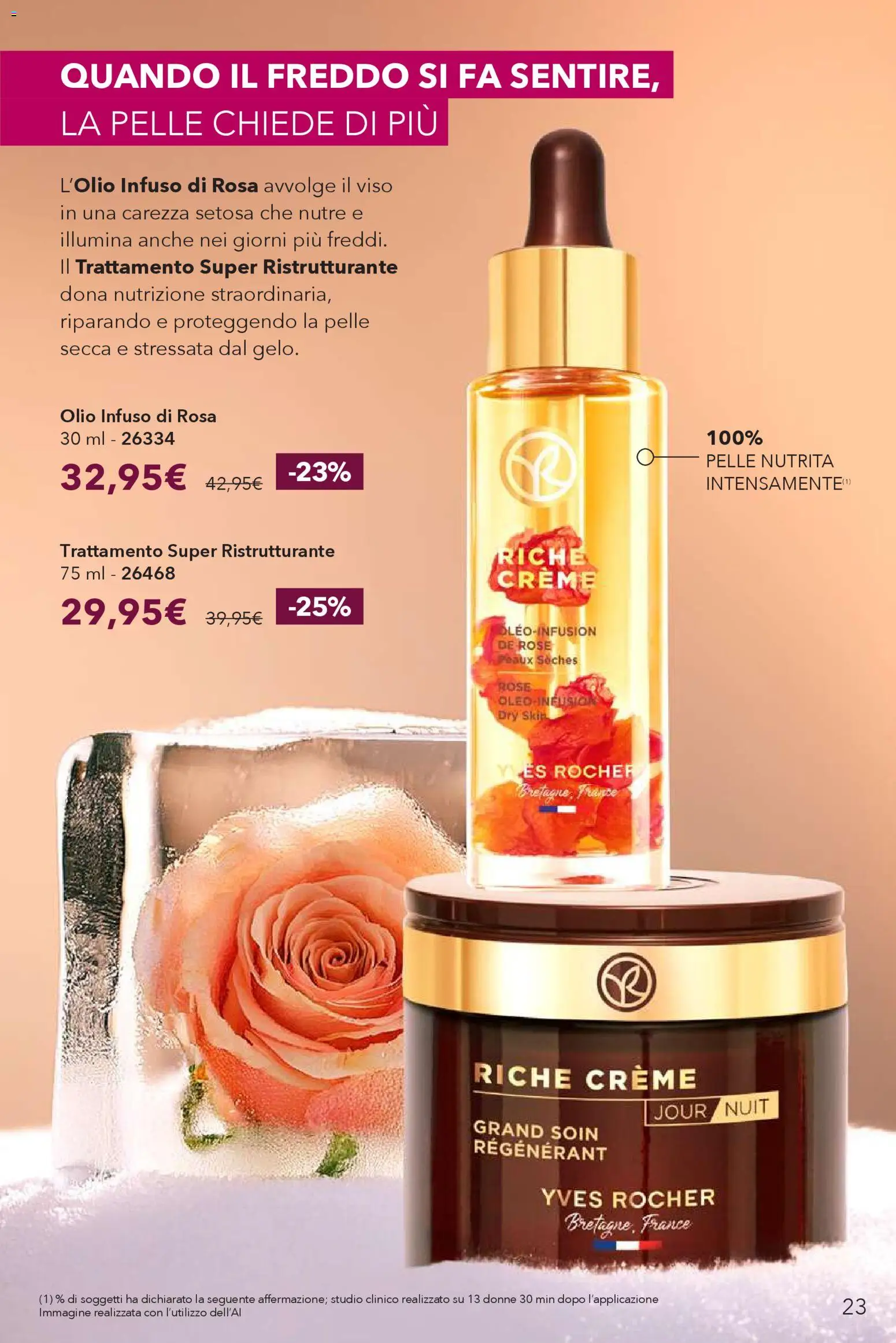 Volantino Yves Rocher del 30.01.2026 | Pagina: 23 | Prodotti: Olio