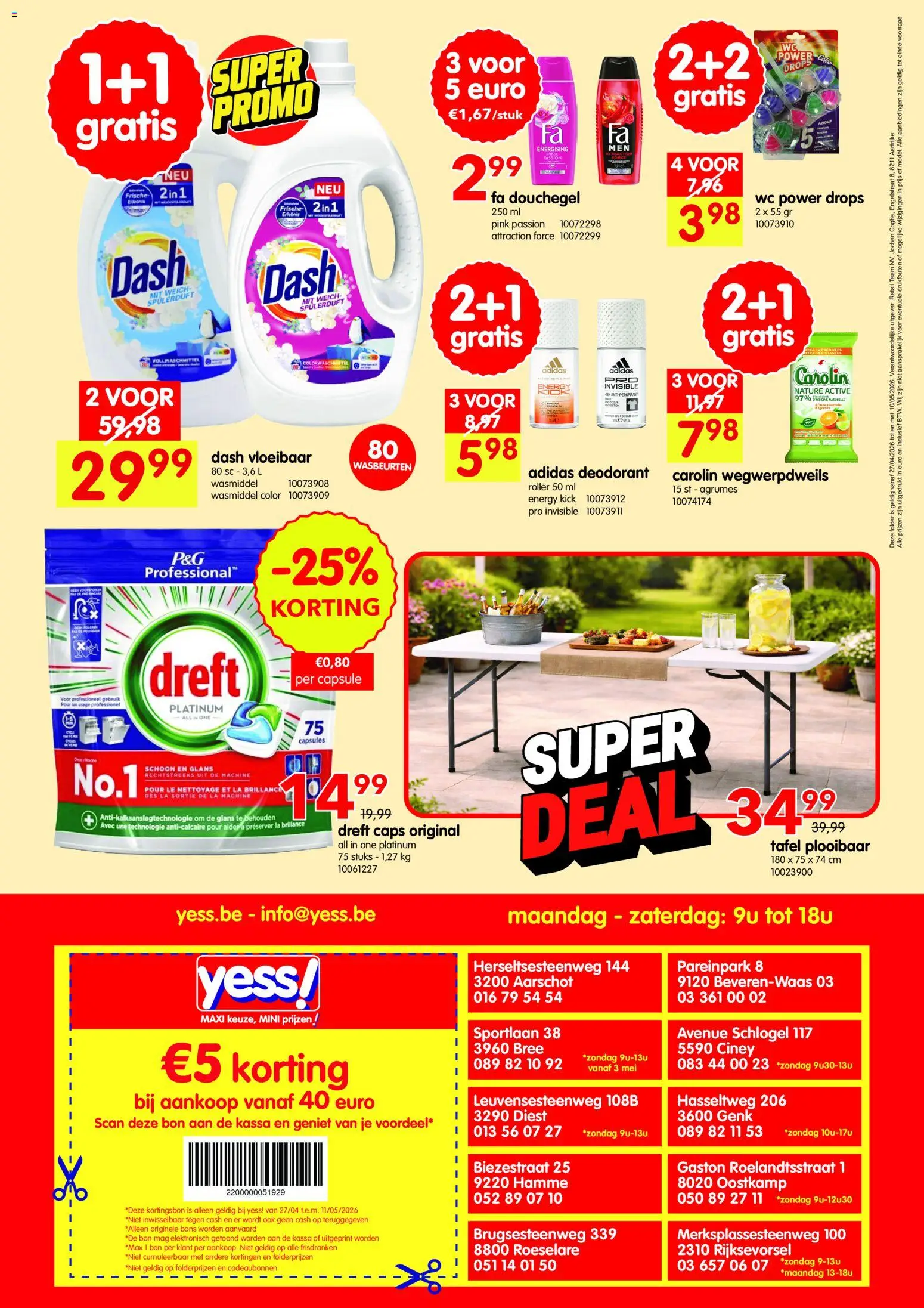 {H1} | Pagina: 11 | Producten: Wc, Tafel, Capsule, Deodorant