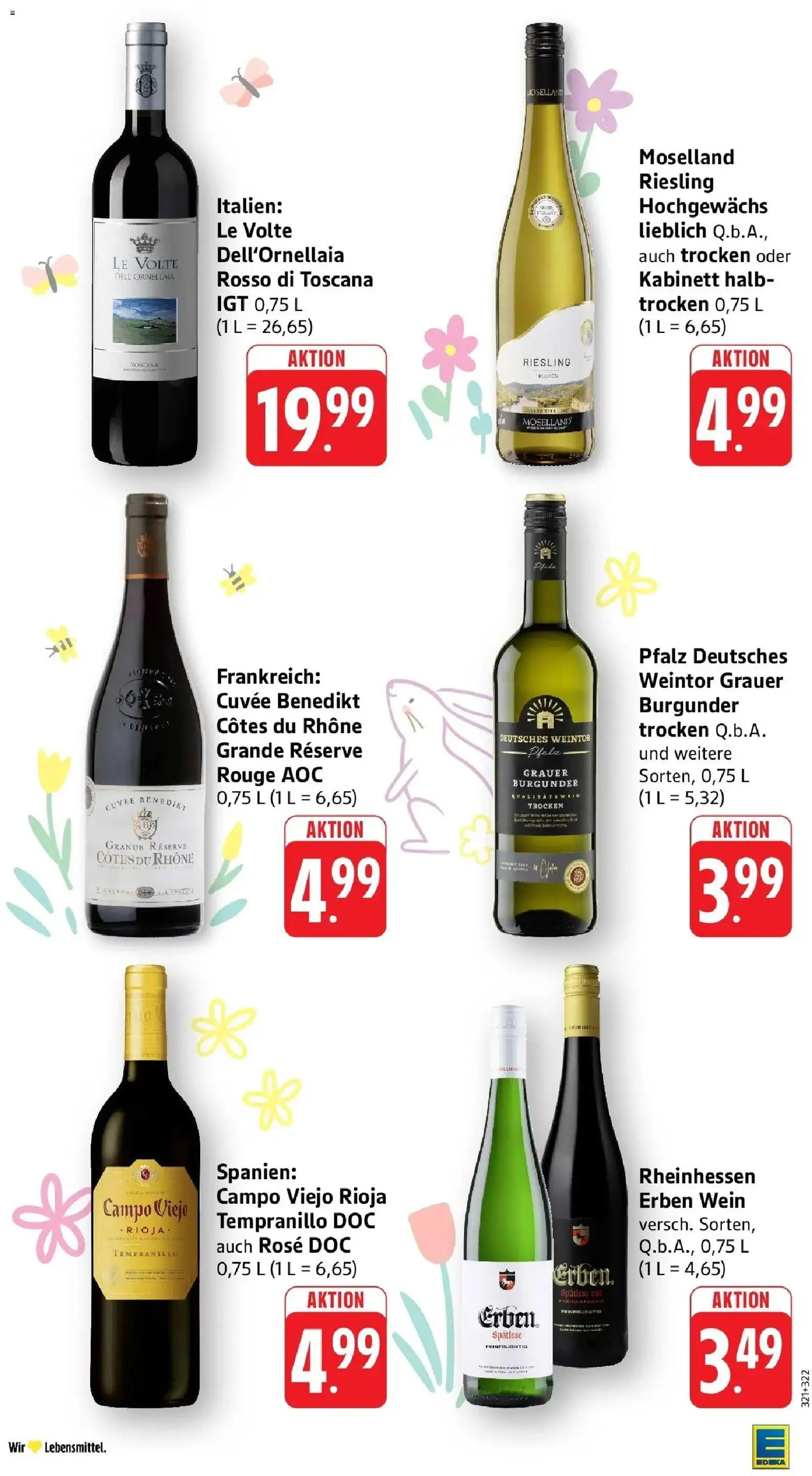 Edeka prospekt Beckingen	 – gültig ab 30.03.2026 | Seite: 43 | Produkte: Rouge, Wein