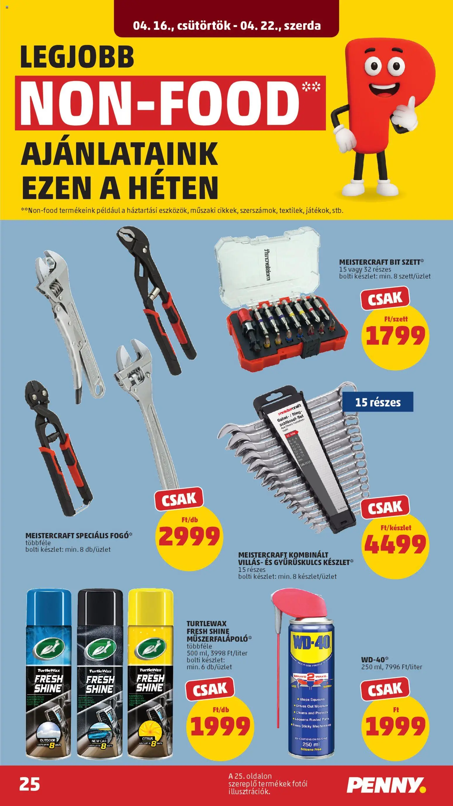 PENNY akciós ujság - amely érvényes a következő dátumtól: 16.04.2026 | Oldal: 29