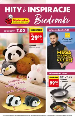 Pogląd oferty "Biedronka gazetka - Hity i inspiracje" - ważna od 07.02.2026