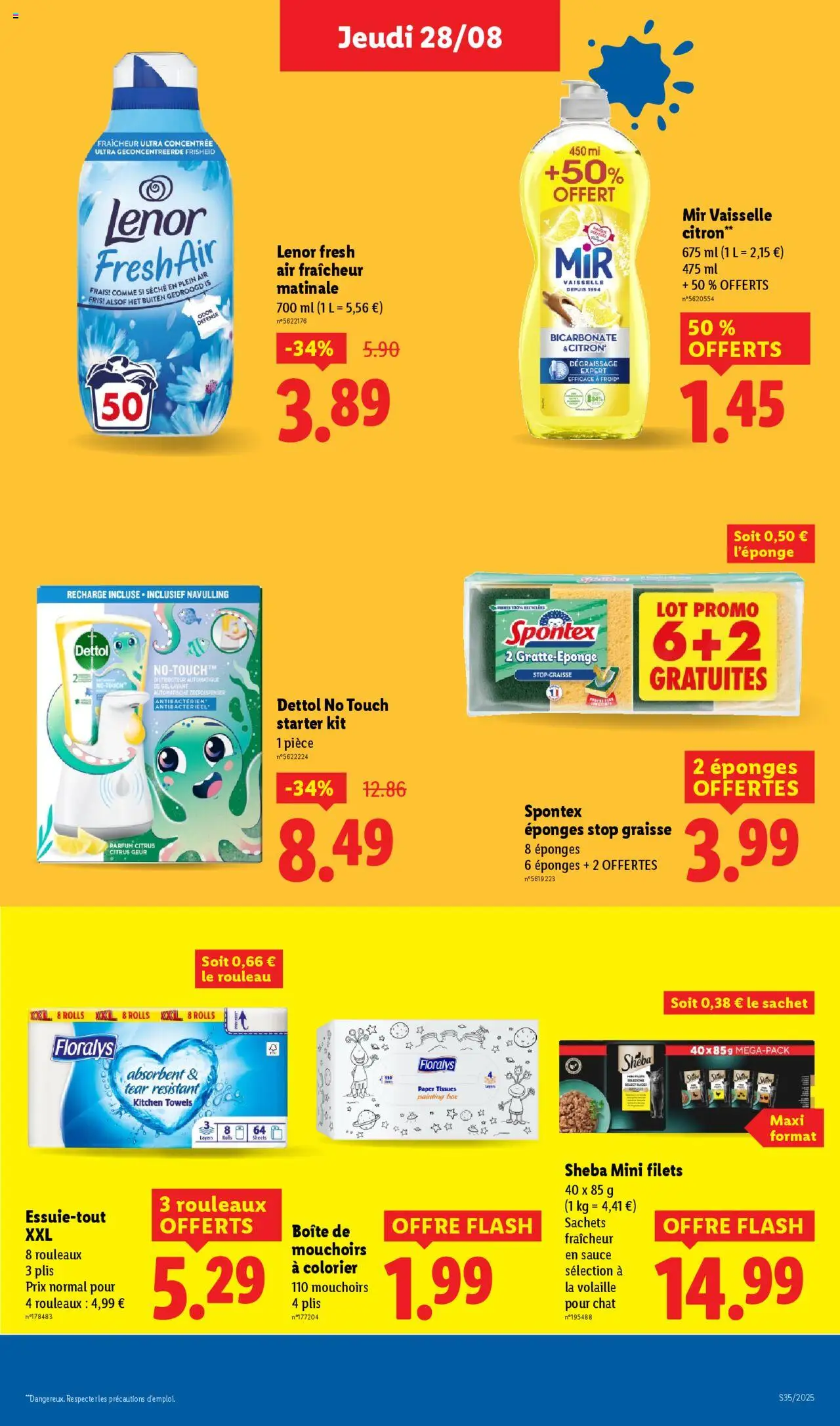  | Page: 21 | Produits: Essuie-tout, Lenor, Volaille, Rouleau
