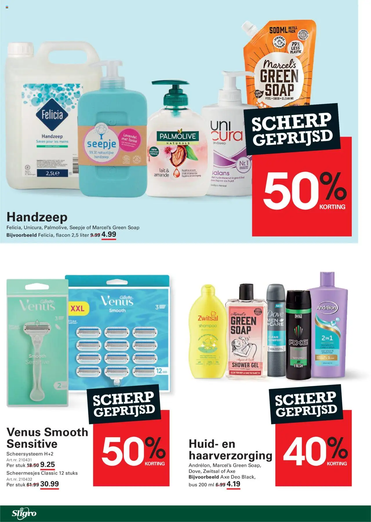  | Pagina: 8 | Producten: Handzeep, Gel, Shampoo, Conditioner