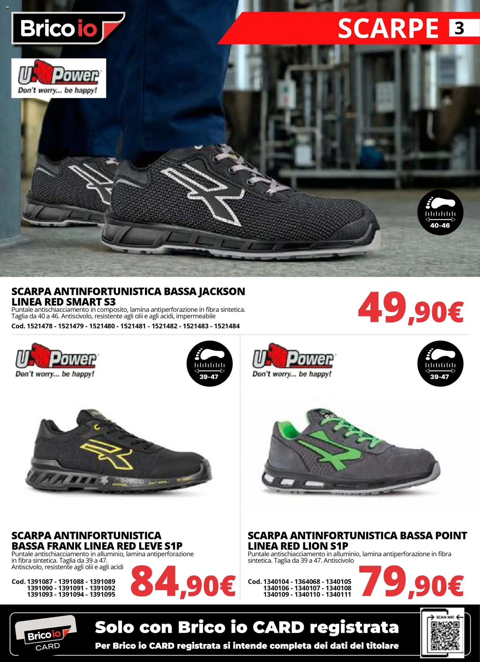 Volantino Brico io del 22.01.2026 | Pagina: 3 | Prodotti: Scarpe