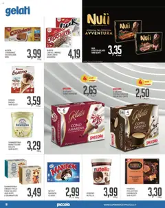 Volantino Piccolo del 28.07.2025 | Pagina: 10 | Prodotti: Caffè, Gelato, Nutella, Amarena