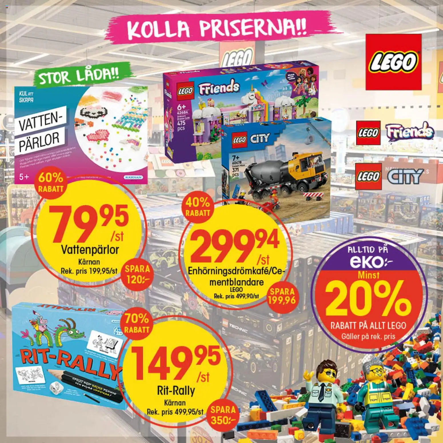 EKO reklamblad aktuell från 16.02.2026 | Sida: 8 | Produkter: Galler, Låda