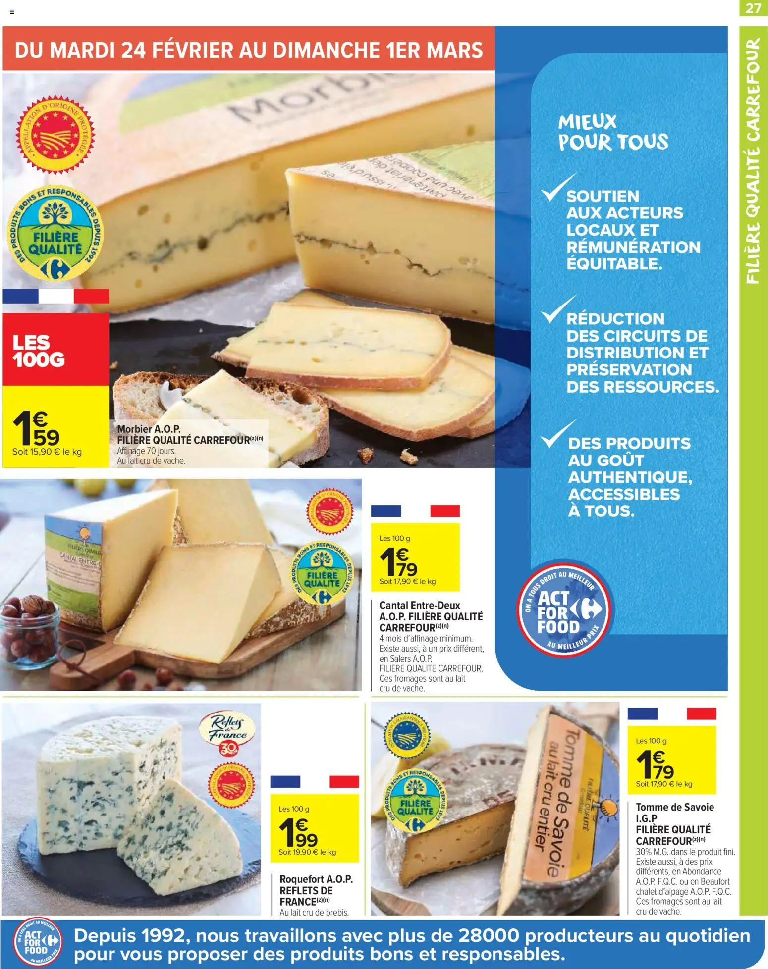 {H1} | Page: 29 | Produits: Beaufort, Lait