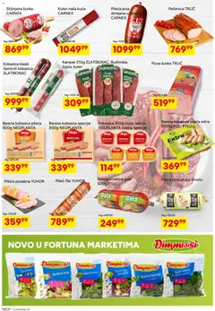 Fortuna Market katalog - pregled Fortuna Market kataloga - važi od 12.12.2025 | Strana: 2 | Proizvode: Pileći file, Kulen, Pile, Pizza šunka