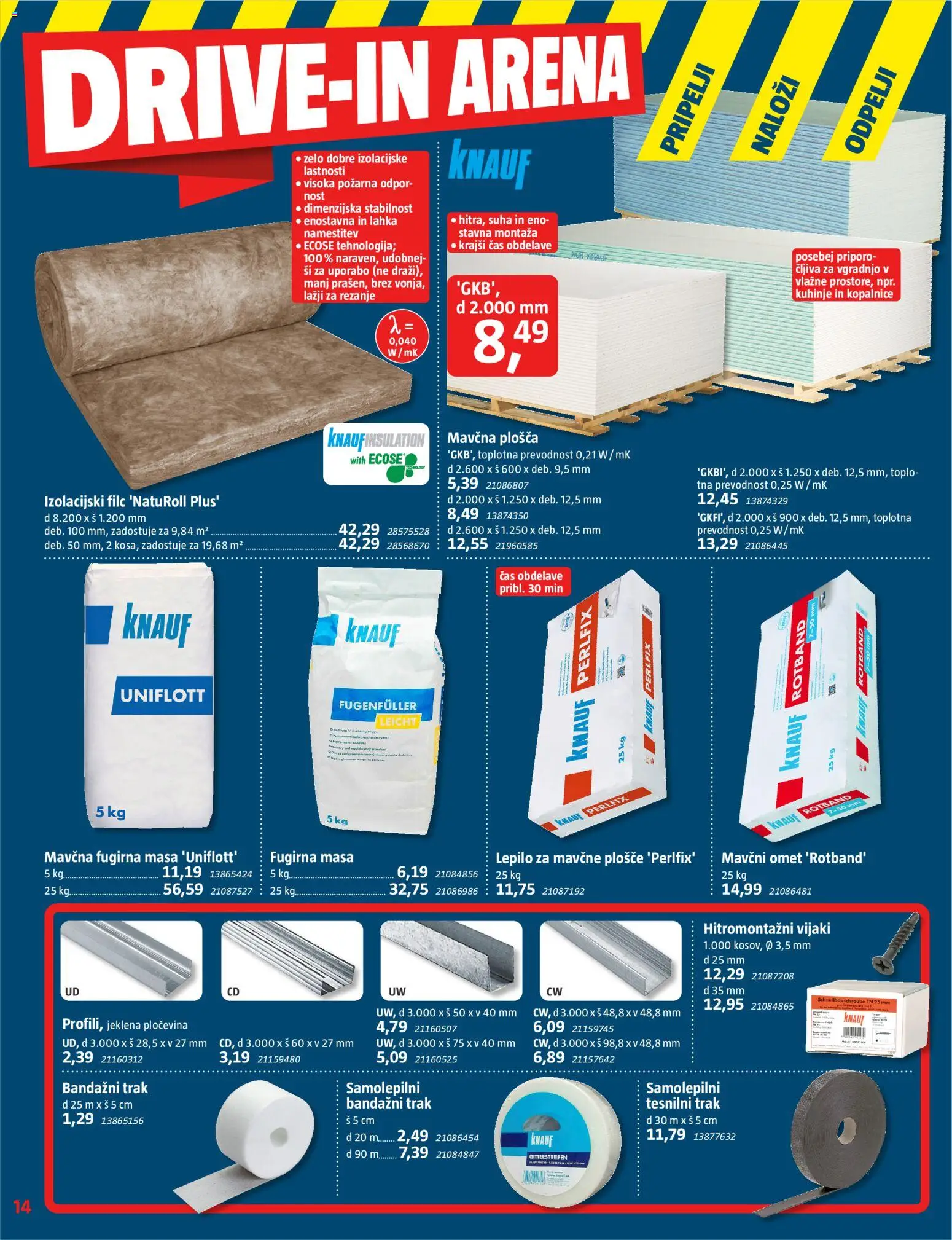 Novi Bauhaus katalog ponudbe – veljaven od 01.04.2026 | Stran: 14