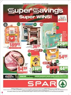 Preview of KWIKSPAR specials valid from 22.07.2025