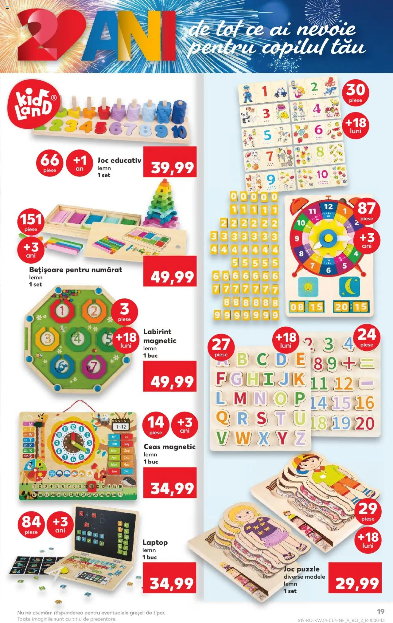 Catalog Kaufland - București – valabil de la 20.08.2025 | Pagină: 19 | Produse: Laptop, Ceas, Joc