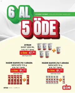 27.02.2026 tarihinden itibaren geçerli olan BİM kataloğu önizlemesi