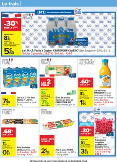 Carrefour - Prévisualisation de Carrefour Le mois vip, des promos très importantes valide à partir de 24.02.2026 | Page: 44 | Produits: Orange, Pâte feuilletée, Œufs, Jus