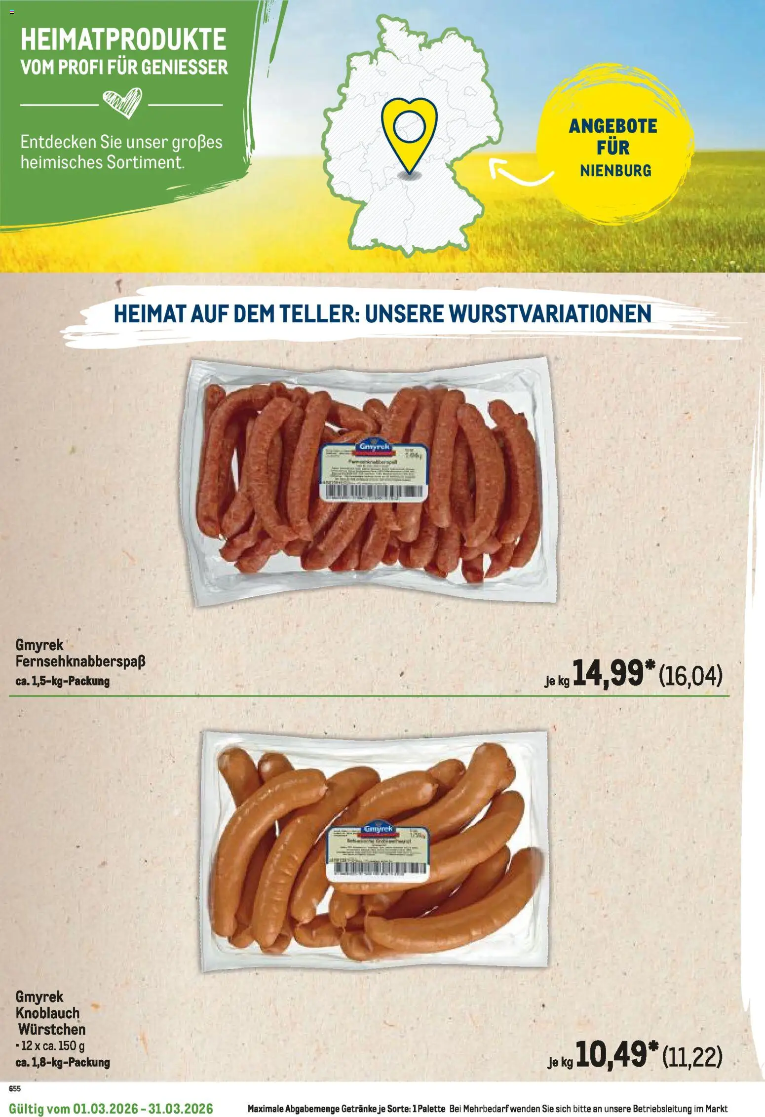 Metro Regionaler Flyer – gültig ab 01.03.2026 | Seite: 12 | Produkte: Knoblauch