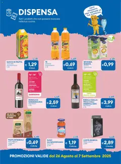 Volantino MD Discount del 26.08.2025 | Pagina: 16 | Prodotti: Caffè, Succo, Frutta, Lampone