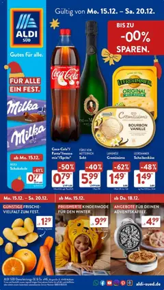 Aldi Süd Prospekt 	 ab 15.12.2025 gültig