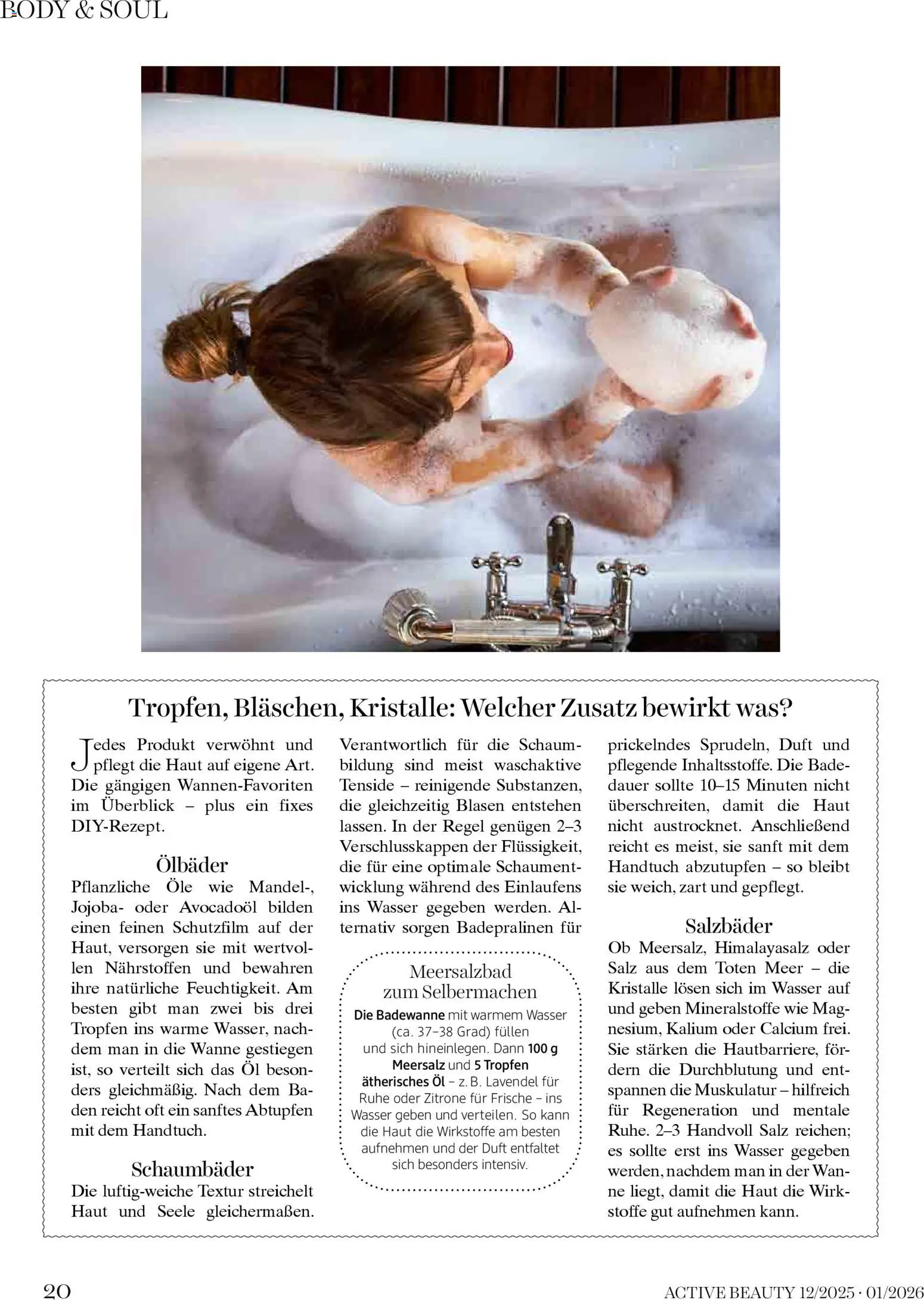 dm drogerie markt Active Beauty Magazin 12/2025, 01/2026 gültig ab 01.12.2025 | Seite: 20