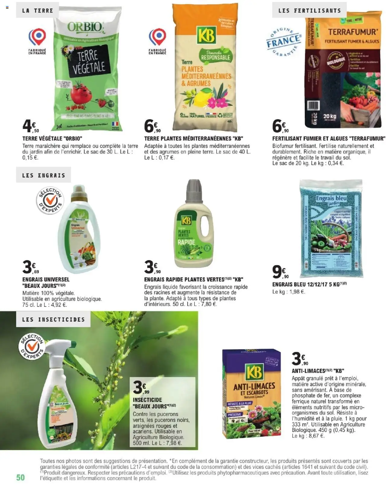  | Page: 50 | Produits: Sac, Base, Plantes, Algues