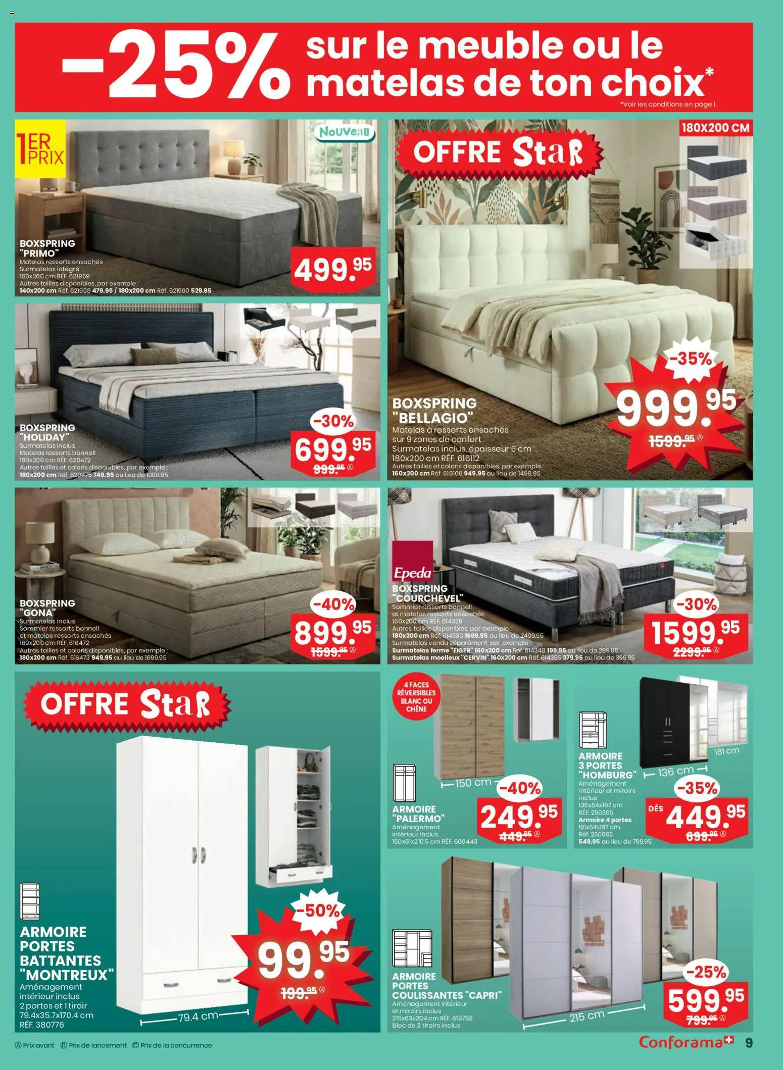 Conforama Aktionen FR – gültig ab 11.02.2026 | Seite: 9