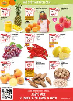Náhled letáku Globus leták od 17.12.2025 | Strana: 23 | Produkty: Globus, Ananas, Keřkovské rohlíčky, Hrozny