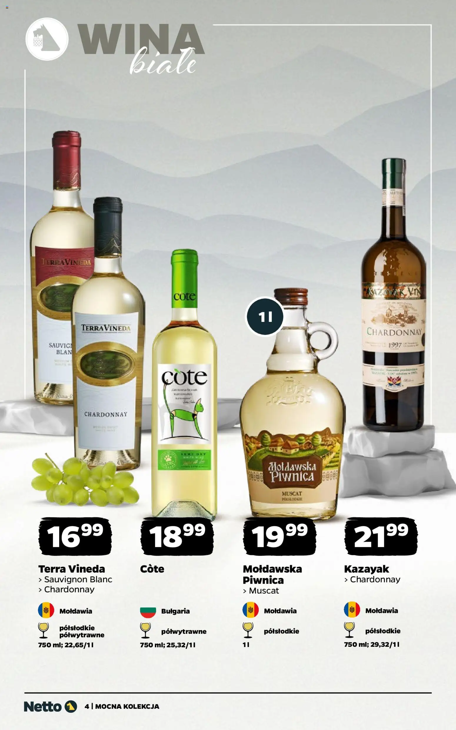 Netto gazetka - Wina od 24.11.2025 | Strona: 4 | Produkty: Chardonnay