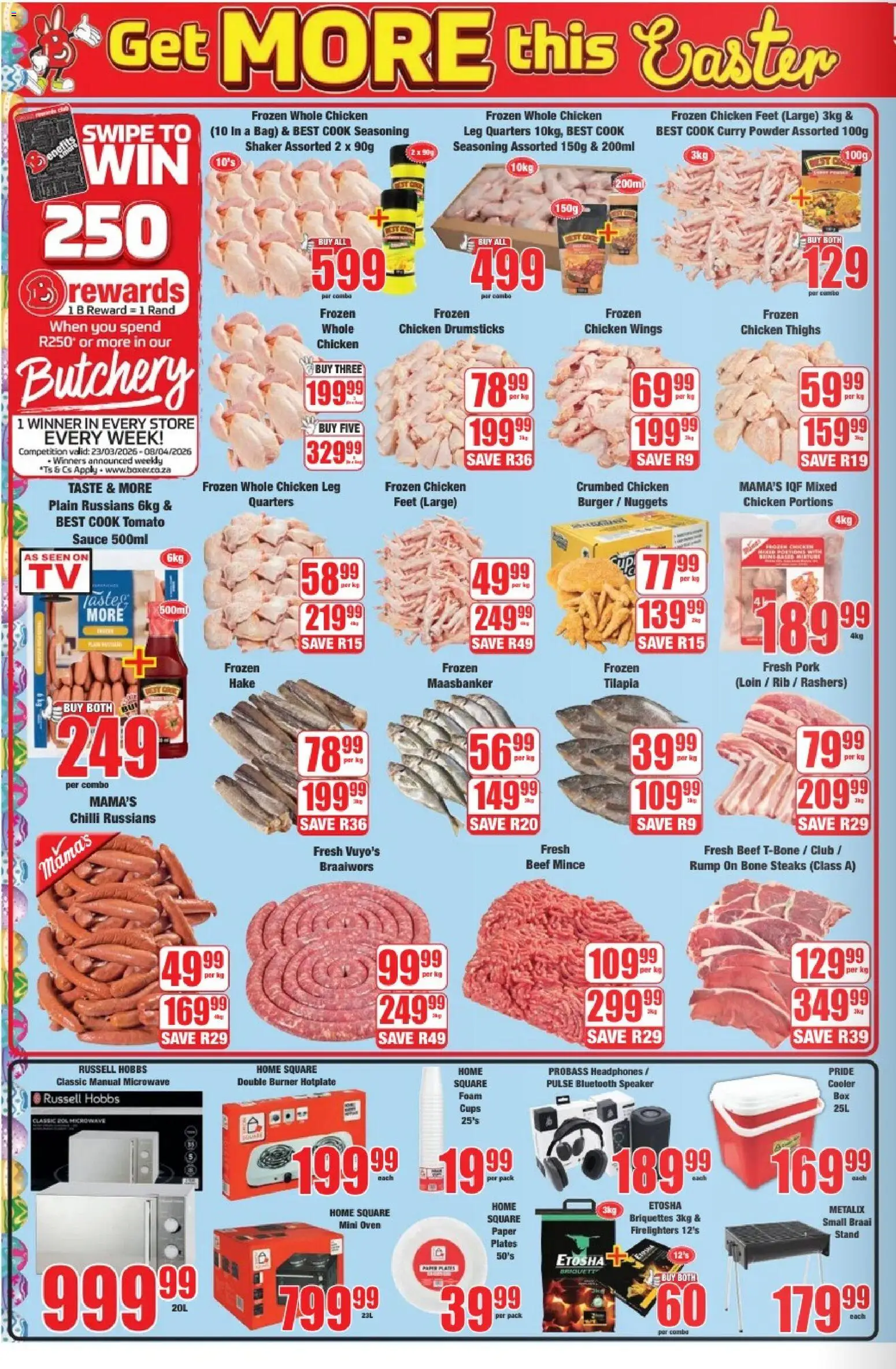 New Boxer catalogue – valid from 23.03.2026 | Page: 2 | Products: Bag, Curry powder, Paper, Paper plates