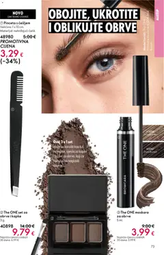 Katalog Oriflame - Pregled kataloga iz trgovine Oriflame, vrijedi od 19.11.2025 | Stranica: 73 | Proizvodi: Tuš, Puder, Maskara, Maskara za obrve