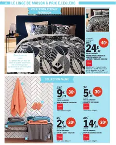 E.Leclerc - Prévisualisation de DRAP DE DOUCHE 70X140 CM, Drap de douche 70x140 cm, 100% coton 500g/m² valide à partir de 26.12.2025 | Page: 8 | Produits: Coton, Housse de couette, Douche, Gants