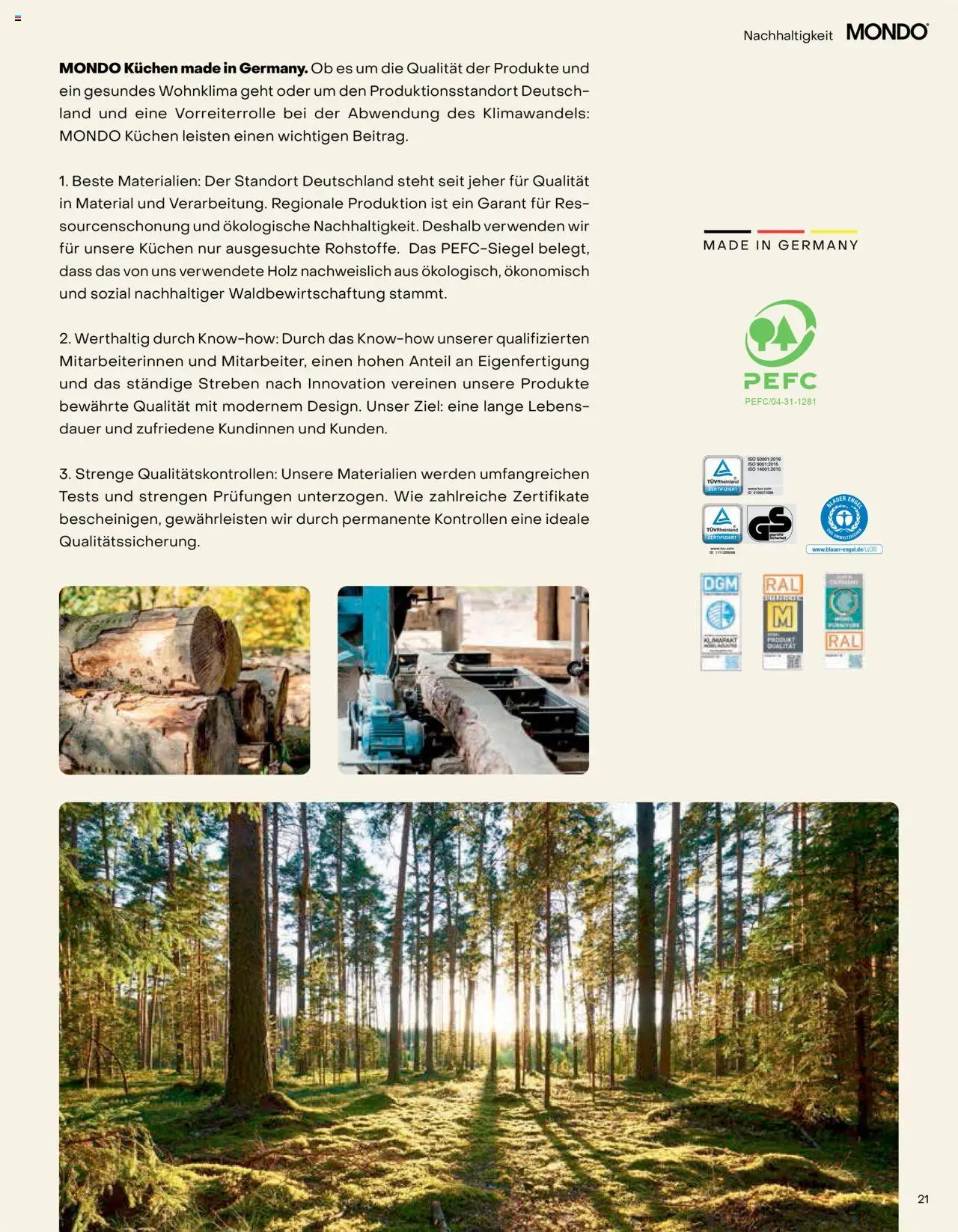 Ostermann Mondo Küchenprospekt – gültig ab 26.05.2025 | Seite: 21 | Produkte: Kuchen