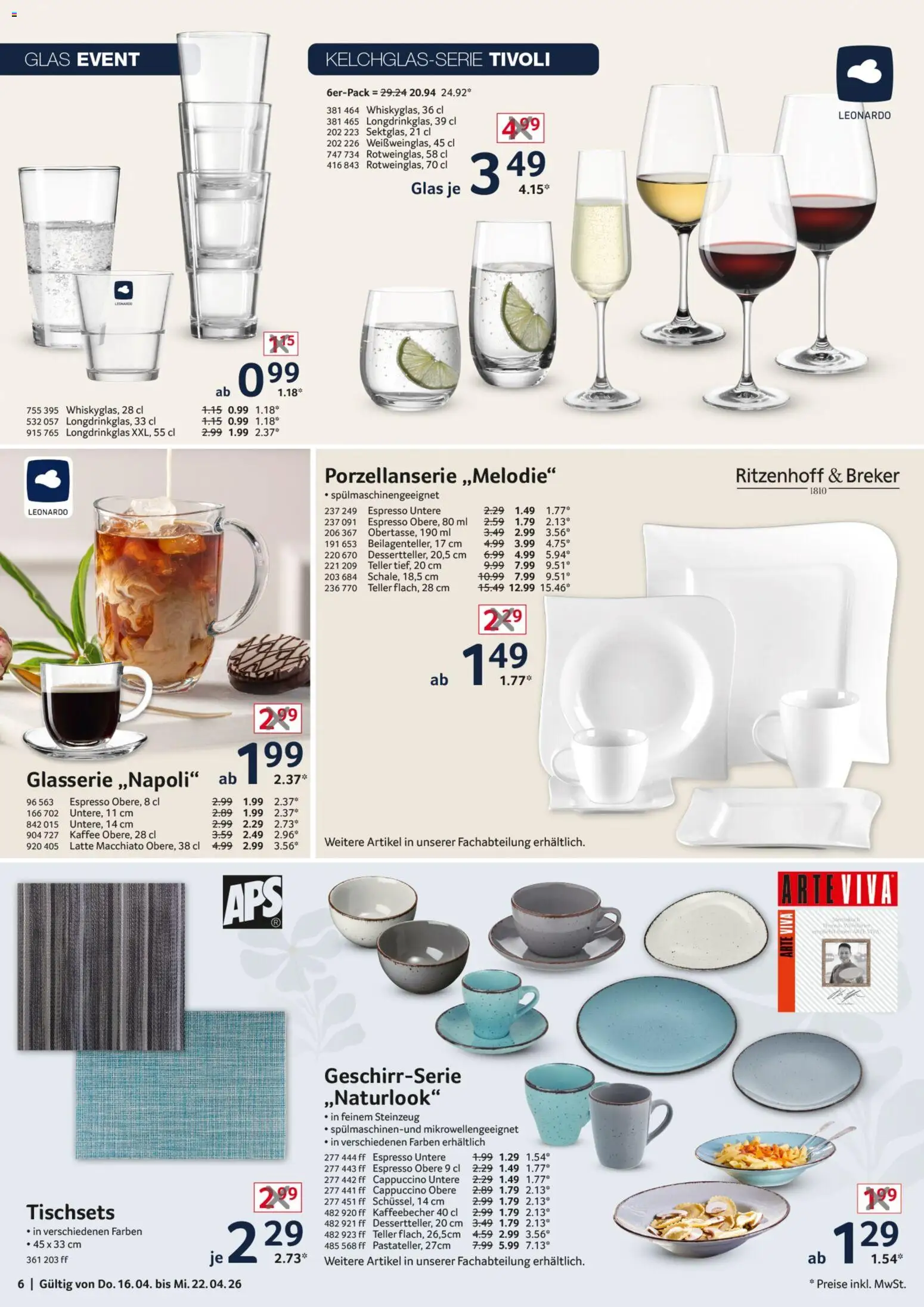 Selgros Non Food – gültig ab 16.04.2026 | Seite: 6 | Produkte: Kaffee