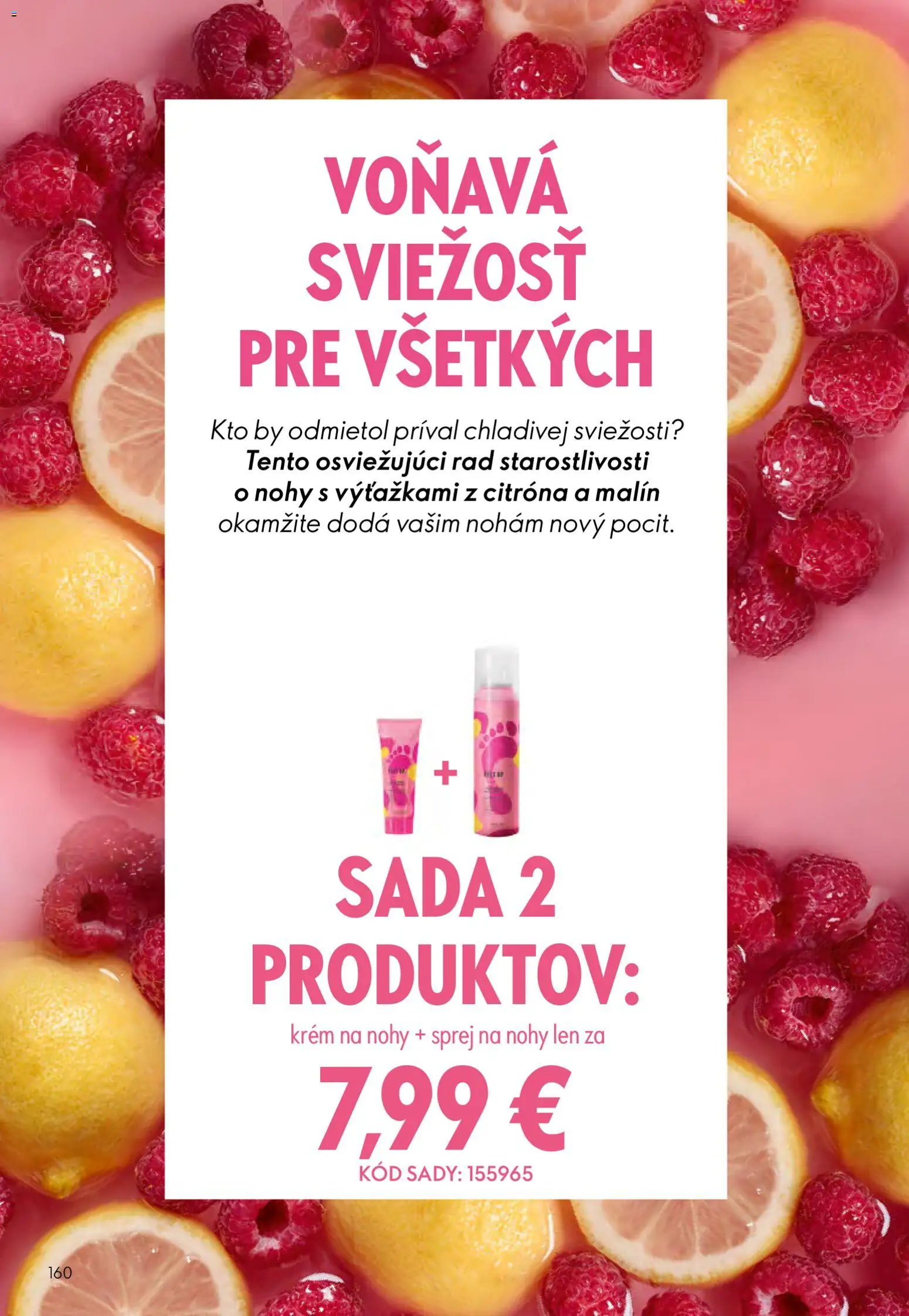 Nové Oriflame akcie – leták je platný od 06.05.2026 | Strana: 160 | Produkty: Krém