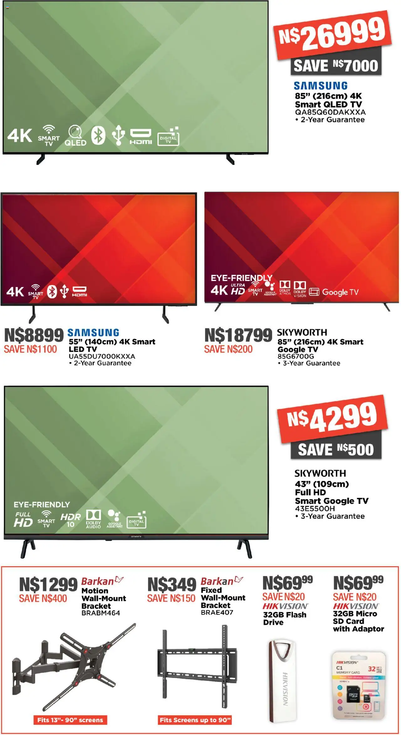 New House and Home catalogue – valid from 06.10.2025 | Page: 6 | Products: Audio, Memory card, Adapter, TV