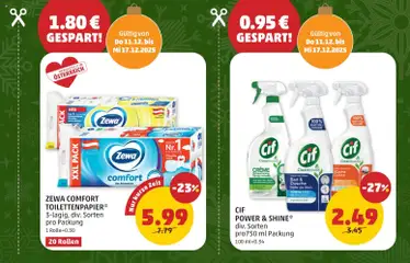 Penny Markt Gutscheine  ab 04.12.2025 gültig | Seite: 23 | Produkte: Bad, Dusche, Duft, Creme