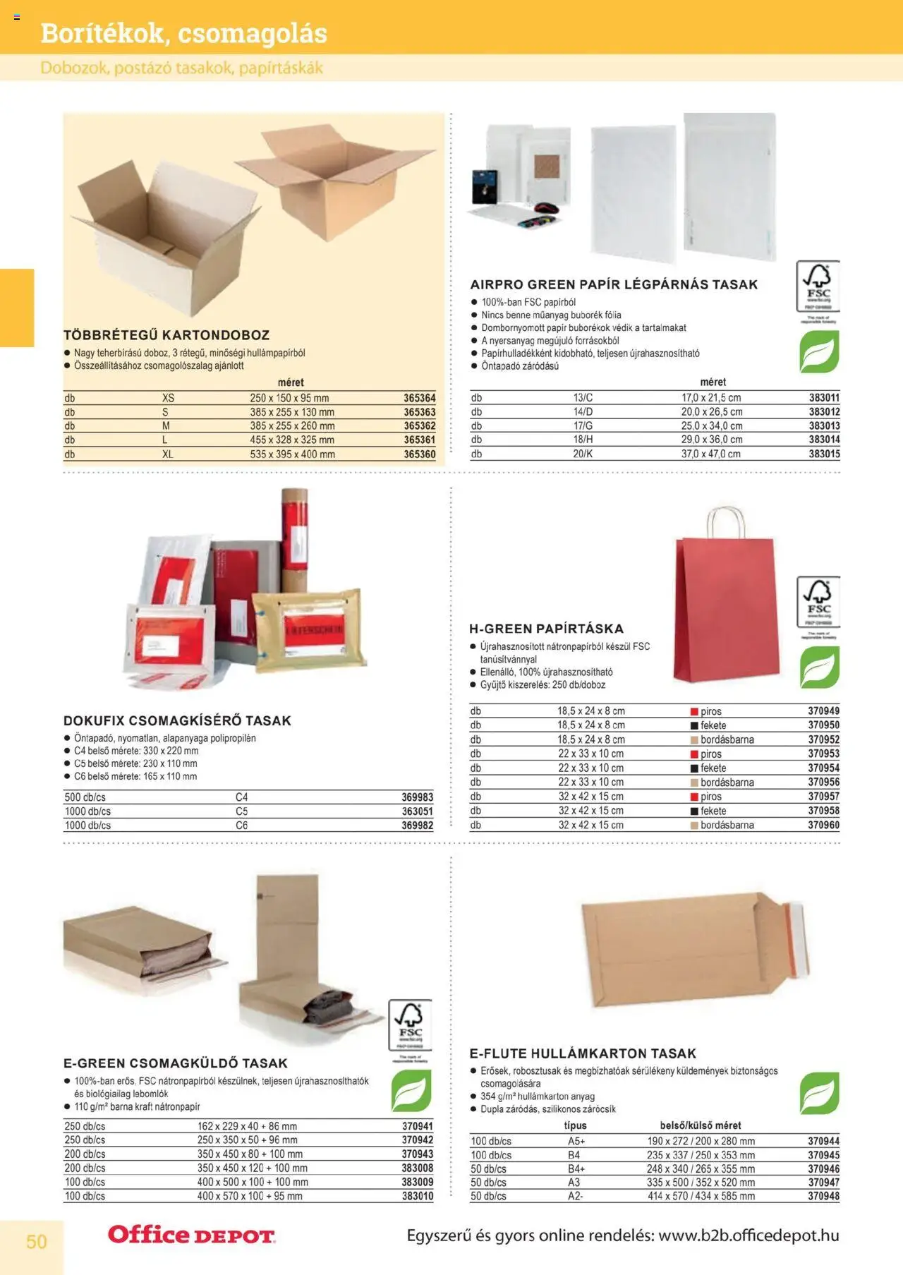 Office Depot akciós ujság - amely érvényes a következő dátumtól: 10.04.2025 | Oldal: 50