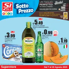 Anteprima del volantino Sì con Te Superstore catalogo valido a partire dal 07.08.2025