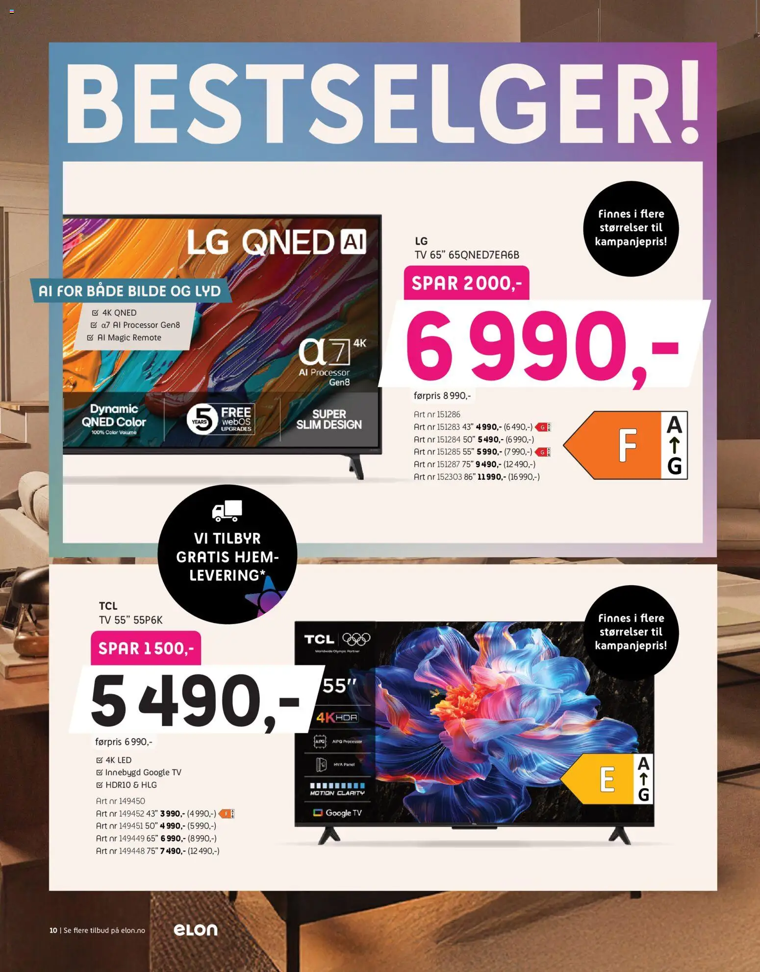 {H1} | Side: 10 | Produkter: Tv, Lyd