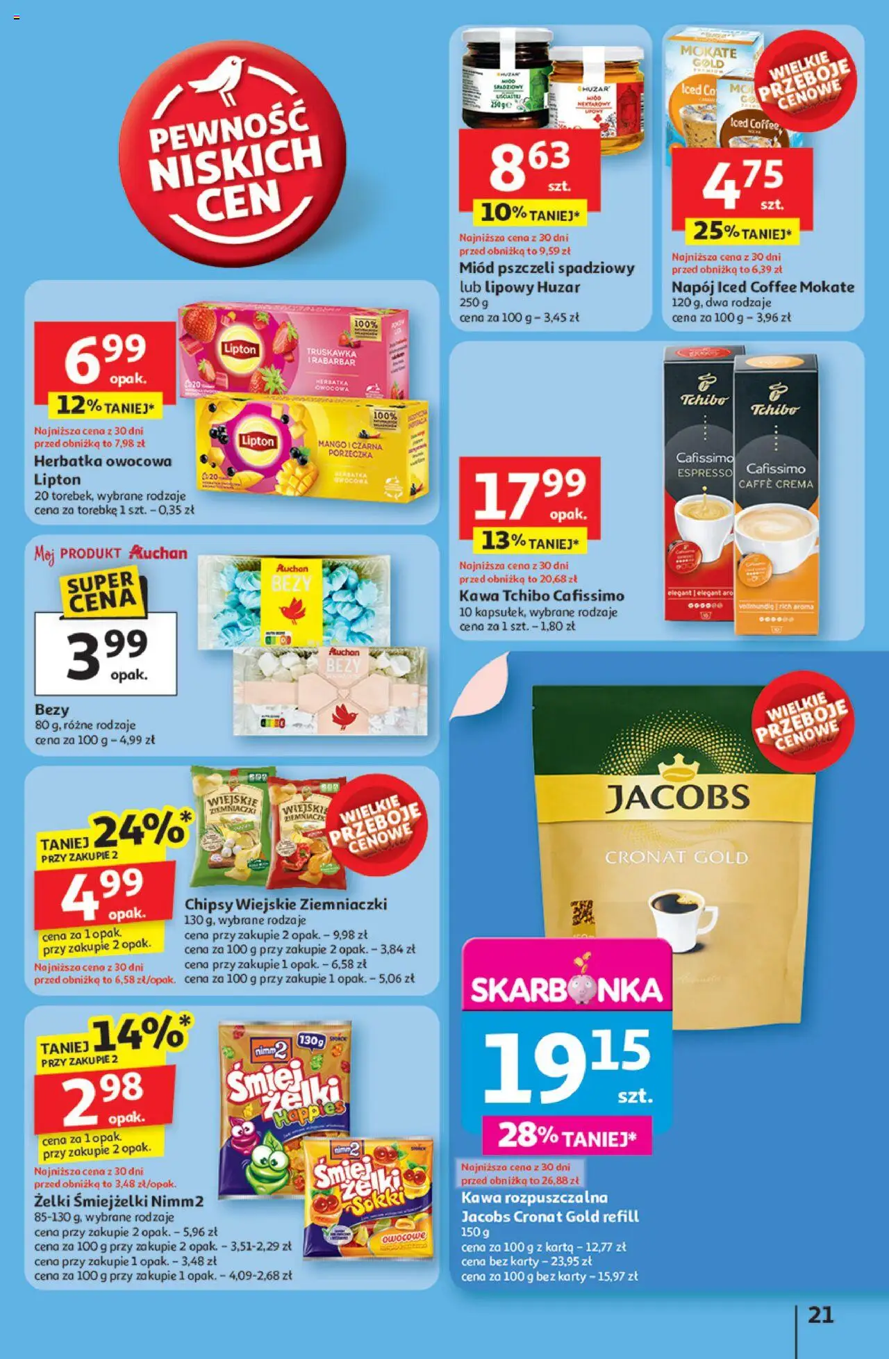 Auchan Gazetka - Jak Pragnę Lata Hipermarket od 20.06.2025 | Strona: 23 | Produkty: Mango, Karta, Tchibo, Kawa
