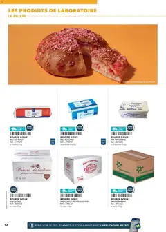 METRO - Prévisualisation de METRO - Boulanger Pâtissiers valide à partir de 08.02.2026 | Page: 56 | Produits: Rouleau, Beurre, Livre, Beurre doux